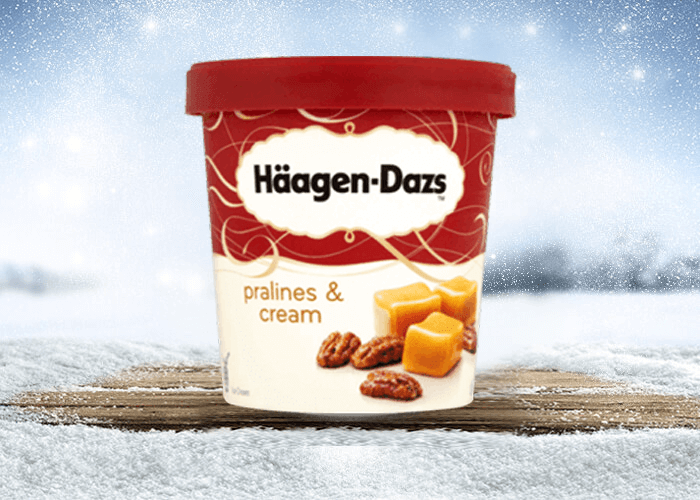 HAAGEN DAZS PRALINES ET CARAMEL 95ML