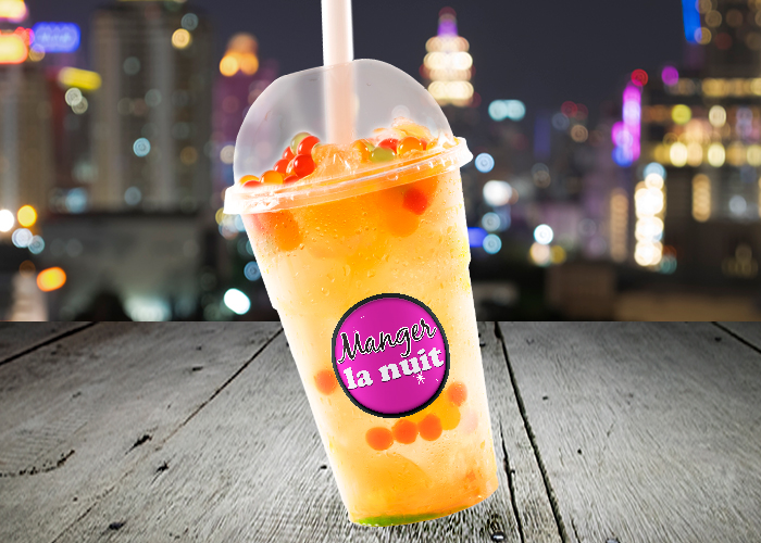 BUBBLE TEA PECHE 500ML