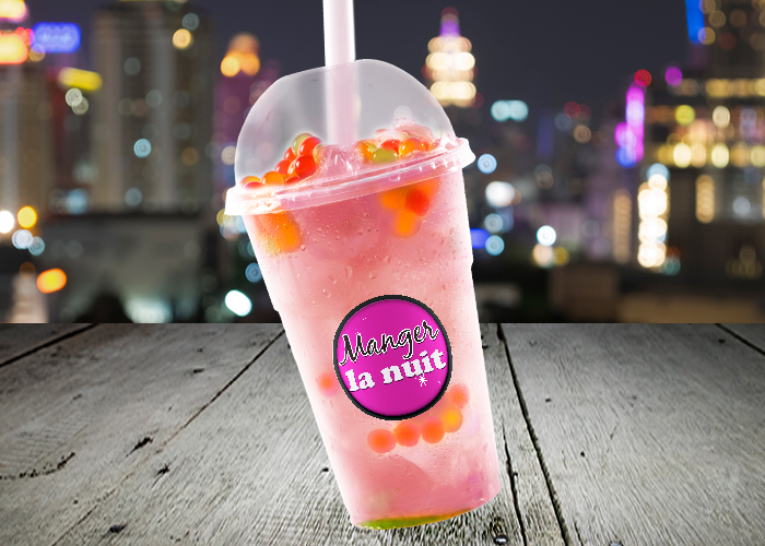 Bubble Tea Fraise